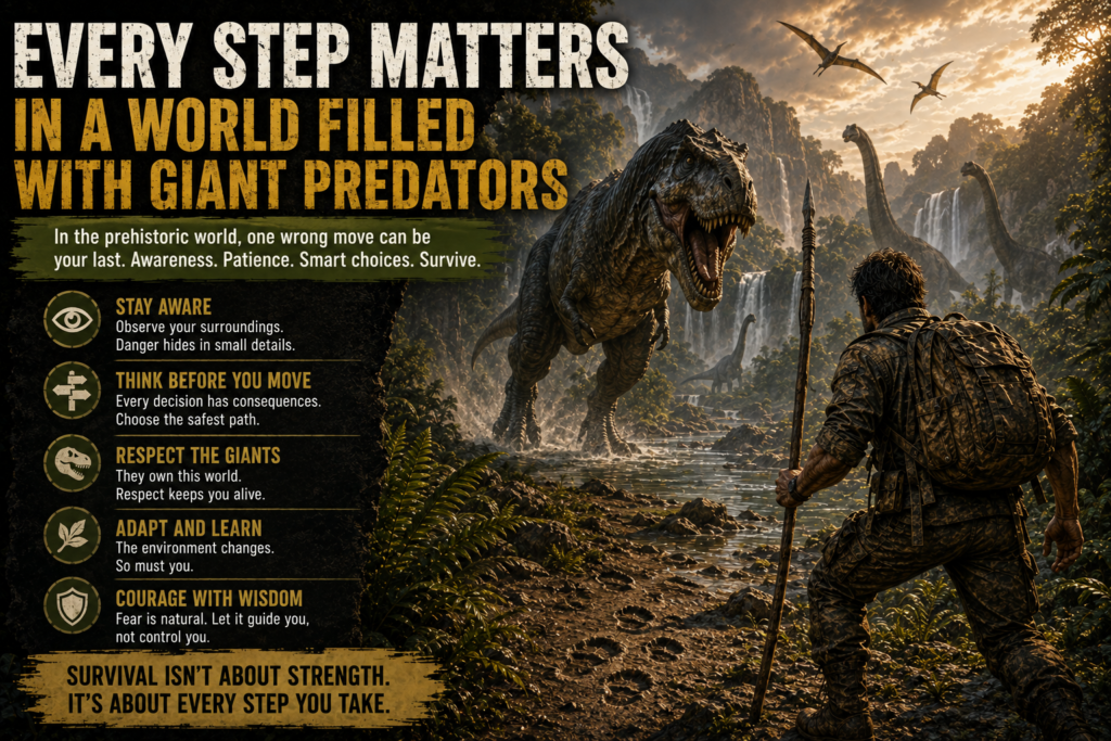 dinosaur survival adventure